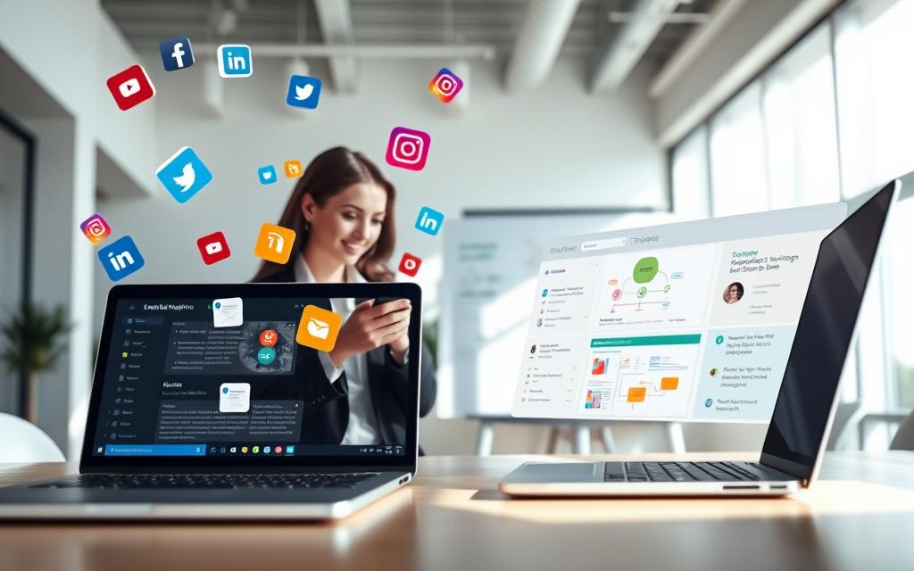Social Media Email Marketing Integration